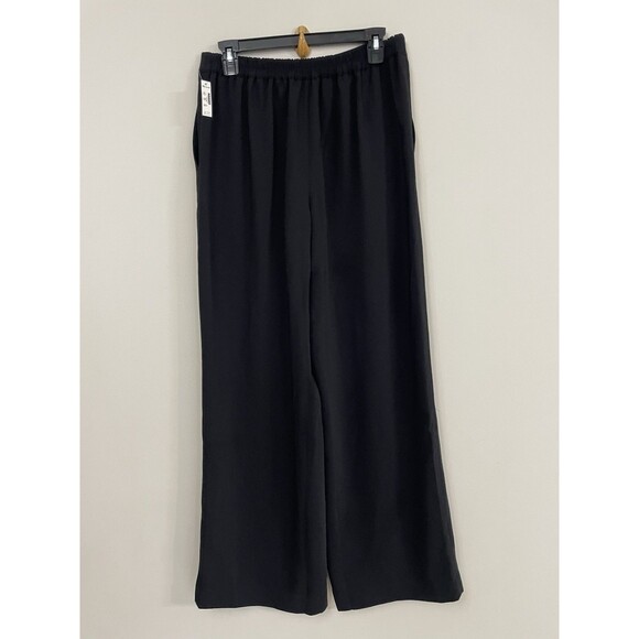 Madewell Womens Pull-On Straight Pants in Crepe Black NWT $108 Size XL - Picture 11 of 15